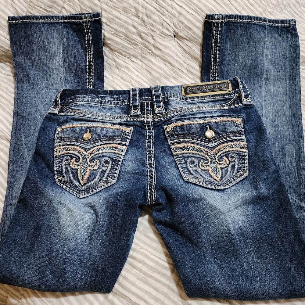 Rock Revival Tali boot jeans size 29